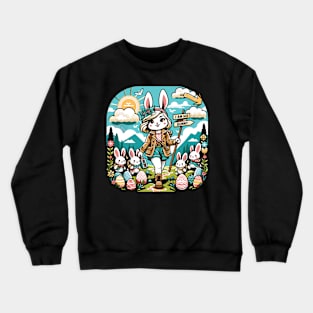 I Am His Bunny Funny Romantic Spring Easter Crewneck Sweatshirt